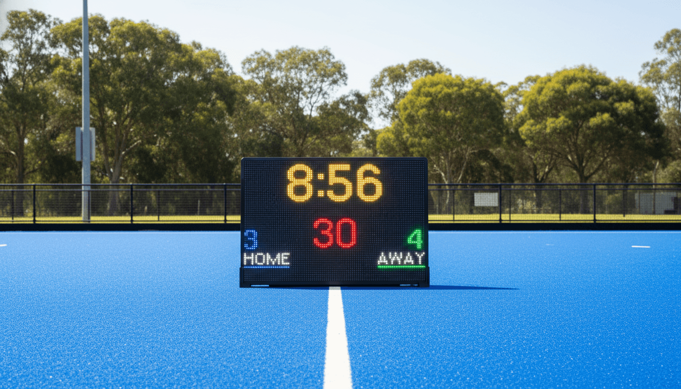 Arenachamp scoreboard in action